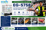 EG-S758 – Chất Phá Bọt Cho Quy Trình Dệt In, Hồ In Và Mực In Vải
